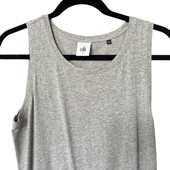 Women's CAbi Everyday Ruched Jersey Knit Tank Dress Size Small - Picture 4 of 9